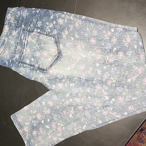 Mossimo Floral Skinny jeans Sz 17 - Picture 1 of 5